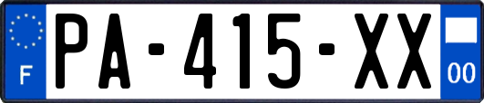 PA-415-XX