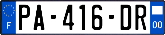 PA-416-DR