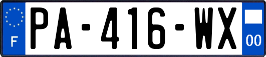 PA-416-WX