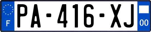 PA-416-XJ