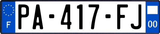 PA-417-FJ
