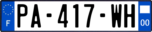 PA-417-WH