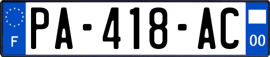 PA-418-AC
