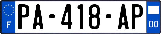 PA-418-AP