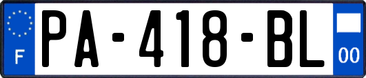 PA-418-BL