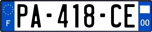 PA-418-CE