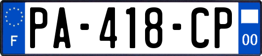 PA-418-CP