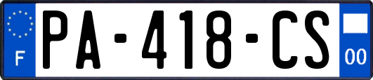 PA-418-CS