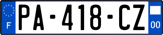 PA-418-CZ