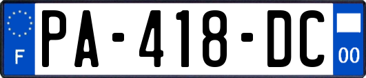PA-418-DC
