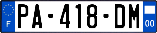 PA-418-DM
