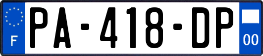 PA-418-DP