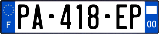 PA-418-EP