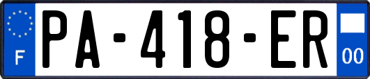 PA-418-ER