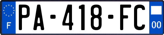 PA-418-FC