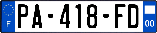 PA-418-FD