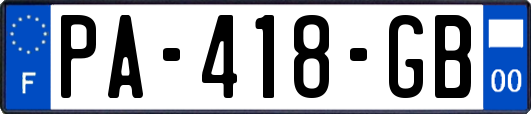 PA-418-GB