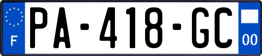 PA-418-GC