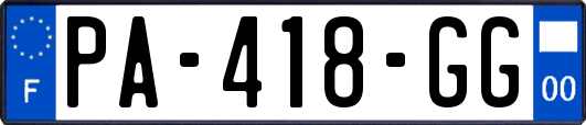 PA-418-GG