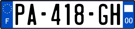 PA-418-GH