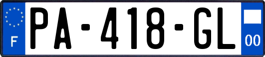 PA-418-GL