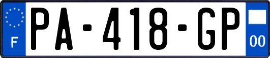 PA-418-GP