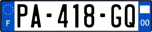 PA-418-GQ
