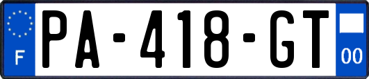 PA-418-GT