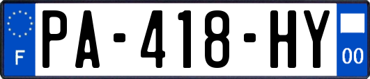 PA-418-HY
