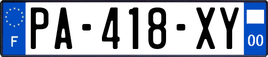 PA-418-XY
