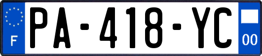 PA-418-YC