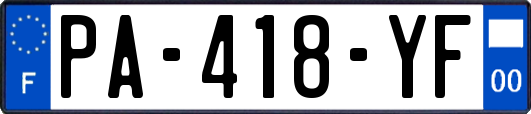 PA-418-YF