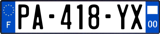 PA-418-YX