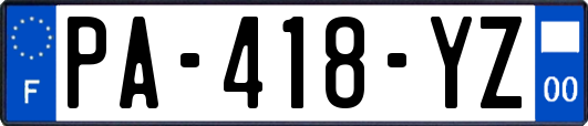 PA-418-YZ