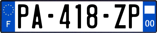 PA-418-ZP