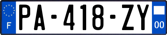 PA-418-ZY