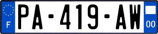 PA-419-AW