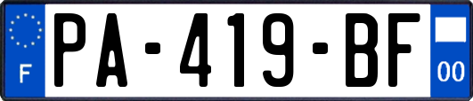 PA-419-BF