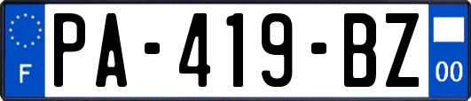 PA-419-BZ