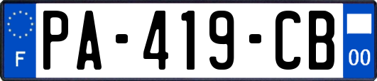 PA-419-CB