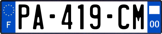 PA-419-CM