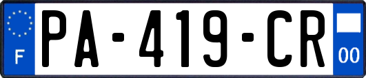 PA-419-CR