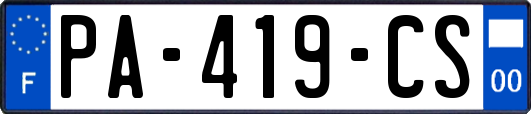 PA-419-CS