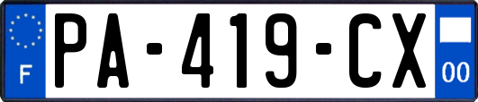 PA-419-CX
