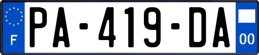 PA-419-DA