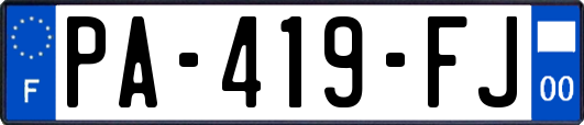 PA-419-FJ