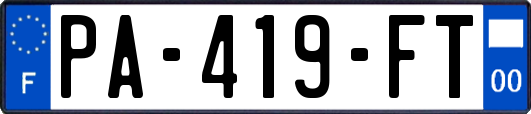 PA-419-FT