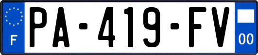 PA-419-FV