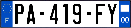 PA-419-FY