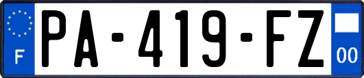 PA-419-FZ
